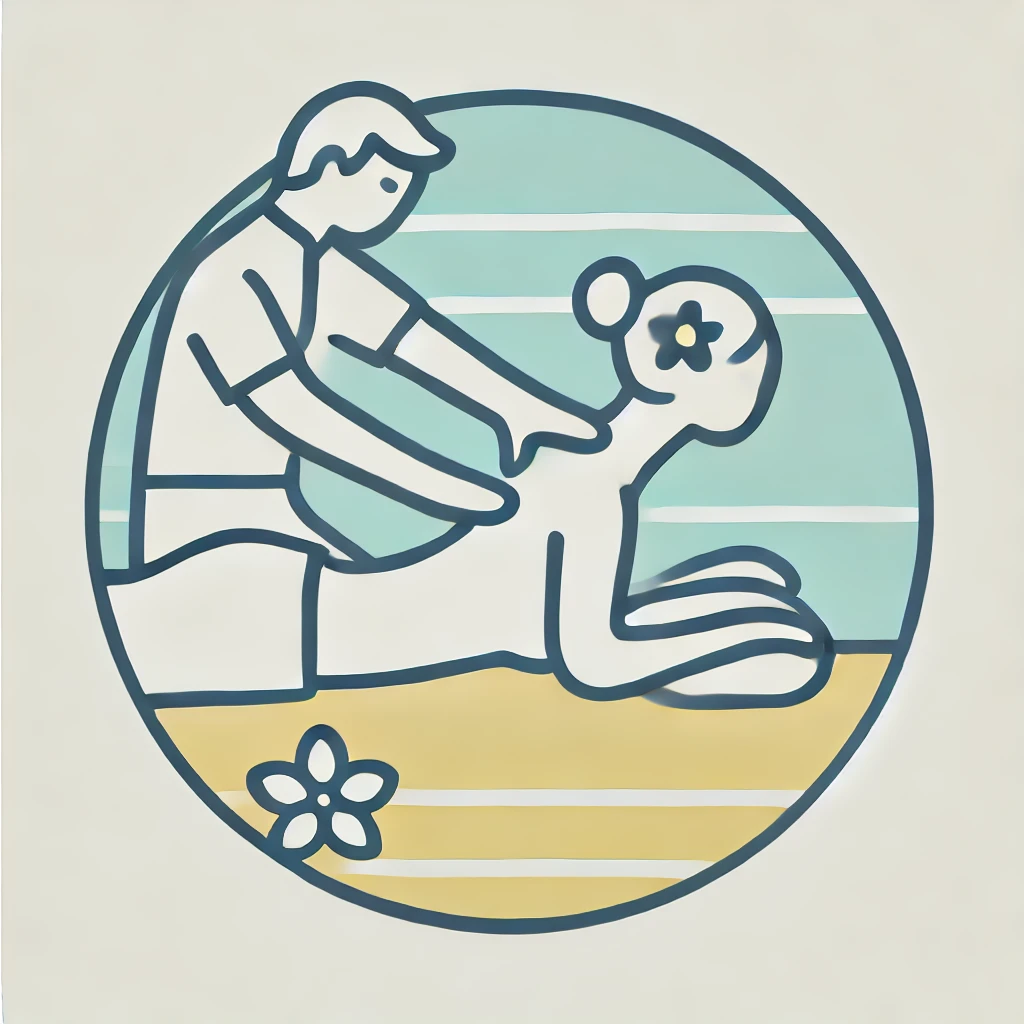 Rückenmassage – Fokus auf den Rücken