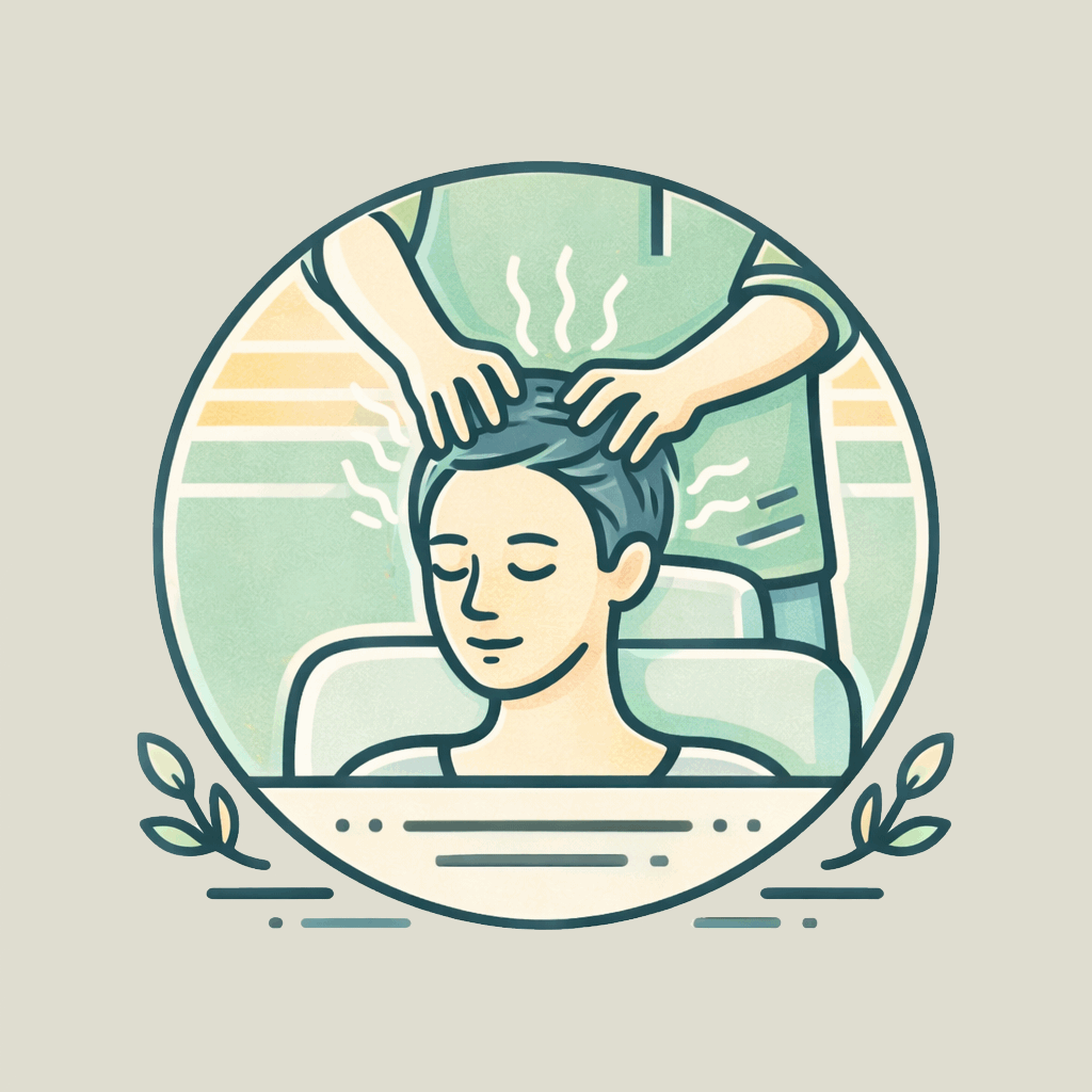 Kopfmassage – entspannend für Kopf und Schläfen